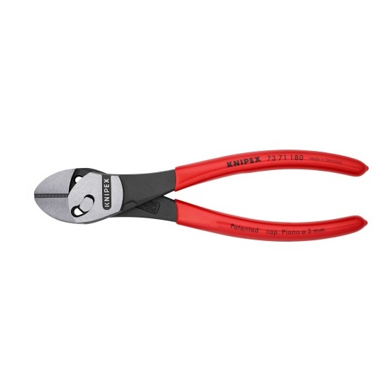 7371180 ALICATE CORTE DIAGONAL ALTO DESEMP. 180MM KNIPE